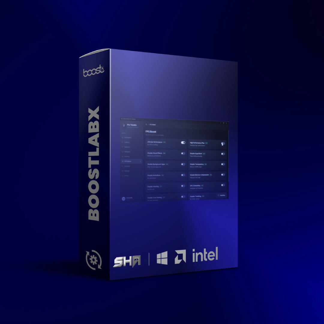 BoostLabX PC Gaming Performance Optimization Tool